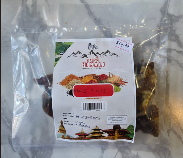 Radhako Himali Khasi Ko Sukuti 100gm