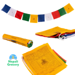 Tibetan Prayer Flags Cotton 25ft