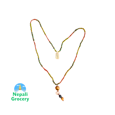 Peru Bead & Seed Bead Necklace