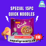 Special 15pcs Quick Noodles (Chicken Pizza Flavor)