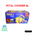Ganesh Ji Pital Pressure Cooker 2L