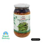 Aama Ko Achar Green Chilly Pickle-380Gm