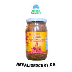 Aama Ko Achar Spicy Peanuts Prawn Pickle – 200gm